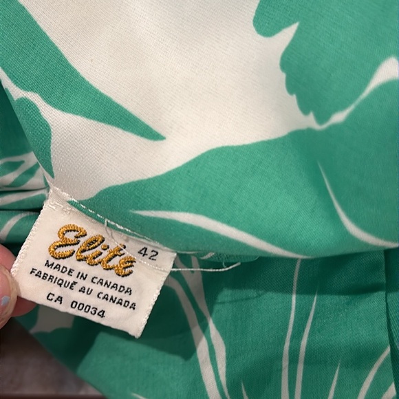 90's Plus Size Fern Top - Picture 4 of 6